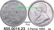 Südafrika South Africa 3 Pence *3 KM3 Jahr knapp . 655.0014.23 -