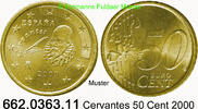Spanien 50 Cent *337 KM1047 Kursmünze .662.0363.11 -