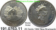 Kanada 25 Cents *207 KM203 New Brunswick 191.0763.11 -