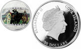 World Coins Cook 20$ Masterpieces of Art Viktor The three Bogatyrs 3oz Silver Coin 10 -