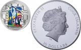 World Coins Cook 20$ Masterpieces of Art Franz Marc Blue Horse 3oz Silver Coin 12 -