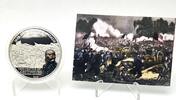 Cook Islands 5$ Great Commanders GEORGE MEADE Gettysburg Battle Silver Coin -