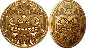 World Coins Canada 200$ Bill Reid Xhuwaji Haida Grizzly Bear 1 oz Pure Gold Coin -