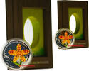 Singapore 5$ Native Orchids of Singapore Silver Flower Coin -