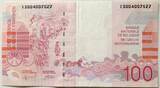 Belgien 100 Frank o.D. (1995-2001) gebraucht-leicht gebraucht