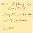 Deutschland-Augsburg Brettstein/Medaille Ende 17.Jahrhundert Brettstein aus hellem Holz SUP