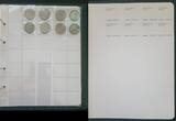 BRD Lot 1957-1971 Max Planck Serie Komplett 58 Münzen TTB / TTB-SUP