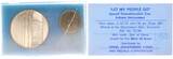 10 Lirot 1971 Israel Let my People Go special commemorative coin PP mit beschädigter OVP FB mit beschädigter OVP
