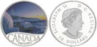 Kanada 10 Dollar 10 $ Farbmünze -