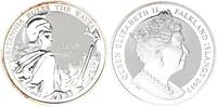 Falkland 1 Crown Queen Elisabeth II. 1 Unze Silber -