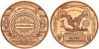 Kupfer Unze Golden State Mint 1 Unze ADVP Kupfer 1 Unze Kupfer ADVP 999 - USA - Art Bar Mint -