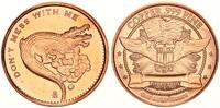 Kupfer Unze Golden State Mint 1 Unze ADVP Kupfer 1 Unze Kupfer ADVP 999 - Natur motiv Krokodil -