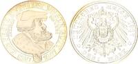 Deutschland / Kaiserreich / Sachsen Nachprägung 3 Mark Sachsen 3 Mark 1917 Friedrich der Weise. Nachprägung in Silber PP -