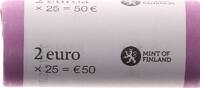 xxx Finnland 2 Euro Originalrolle 150 Jahre Finnische Währung -