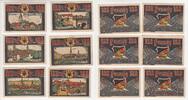 Corbach, Hessen 6x 100 Pfennig 6 Gutscheine des Sportvereins 1909 Corbach -