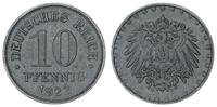 10 Pfennig 1922 E Deutschland / Kaiserreich besseres Münzzeichen fast prägefrisch,zaponiert