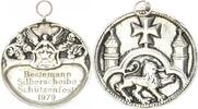 Medaille -Schützen Osterode im Harz Silbermedaille Schützen Osterode im Harz Osterode im Harz Schützenmedaille 1979 Bestemann Silberscheibe -