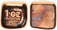 Deutschland BRD 1 Unze Kupfer Barren 31,1 g Barren ESG 1 Unze Feinkupfer 999 -
