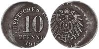 Deutschland / Kaiserreich 10 Pfennig J.298 Fehlprägung: 30% dezentriert -