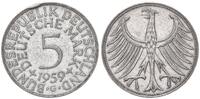 Deutschland 5 DM 5 DM J.387 Silber Kursmünze -