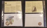 Ungarn 50 Forint Numisbrief WWF Der Rotfussfalke -
