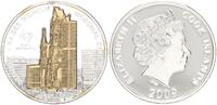 Cook Islands 10 Dollar Skulpturmünze - Kaiser Wilhelm Memorial Church -