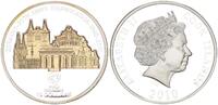 Cook Islands 10 Dollar Skulpturmünze - 20TH Anniv. Reunification -