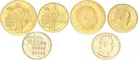 Monaco 10, 20 centimes, 1/2 Franc Monaco, Rainier III, 10, 20 centimes, 1/2 Franc -