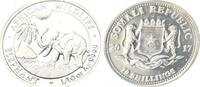 Afrika - Somalia 10 Shillings - 1/10 Unze Silber Somalia 10 Shilling African Wildlife Elephant 2017 Elefant -