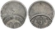 Deutsches Kaiserreich 10 Pfennig Fehlprägung: 60-70% dezentriert -