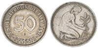 Deutschland 50 Pfennig Fehlprägung Variante mit kleinem D -
