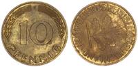 Deutschland BRD 10 Pfennig Fehlprägung ca. 90° Stempeldrehung nach rechts -
