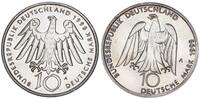 Deutschland BRD 10 Mark Probe Hildegard von Bingen / 250. Geburtstag Goethes - Kopplung zweier Adlerseiten -