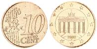 Deutschland / Bundesrepublik 10 Cent Fehlprägung auf magnetischen 2 Euro Innenteil geprägt -