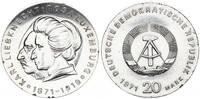 Deutschland - DDR 20 Mark Karl Liebknecht und Rosa Luxemburg -