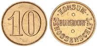 Schweiz 10 Rappen Notgeld Konsumgenossenschaft Burgdorf selten -
