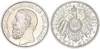 Deutsches Kaiserreich - Baden 2 Mark Friedrich I. -