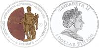Fiji 1 Dollar Fidschi Inseln - die Sonne -