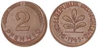 Deutschland 2 Pfennig Fehlprägung: 10 % dezentriert -