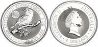 Australien 2 Unzen, 2 Dollars Kookaburra -