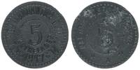 10 Pfennig 1917 Warthelager, Polen/ Biedrusko, Polen Warthelager, Lagergeld ss, korrodiert