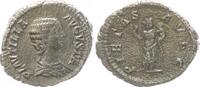 Antike / Römische Kaiserzeit / Plautilla Denar, Silber Deanar Plautilla, 202-205, Pietas n.r. stehend -