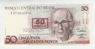 Brasilien 50 Cruzados Novos-Banknote Brasilien, 50 Cruzados Novos-Banknote -