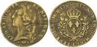 Frankreich 1 Ecu, zeitgen. Fälschung Frankreich Ludwig XV 1 Ecu 1765, zeitgenössische Fälschung -