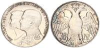 Griechenland 30 Drachmen 1964 Hochzeit König Kostantin II. mit Prinzessin Annemarie von Dänemark SUP+