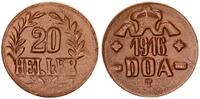 Kolonien Deutsch-Ostafrika 20 Heller DOA Bronze 44 MS/N -