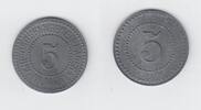 Ulm an der Donau, Württemberg Wertmarke zu 5 Pfennig Kriegsgefangenenlager Ulm, Lagergeld -