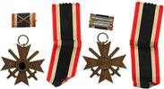 3. Reich Orden Kriegsverdienstkreuz 2.Klasse mit Schwertern Band und Feldspange -