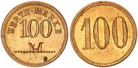 Kolonien: Deutsch-Südwestafrika 100 Pfennig Hansa Hotel Miersch Swakopmund -