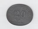 Weimar, 3.Reich 20 Pfennig Weimar, 3.Reich 20 Pfennig Schiffsgeld, Werftdivision -